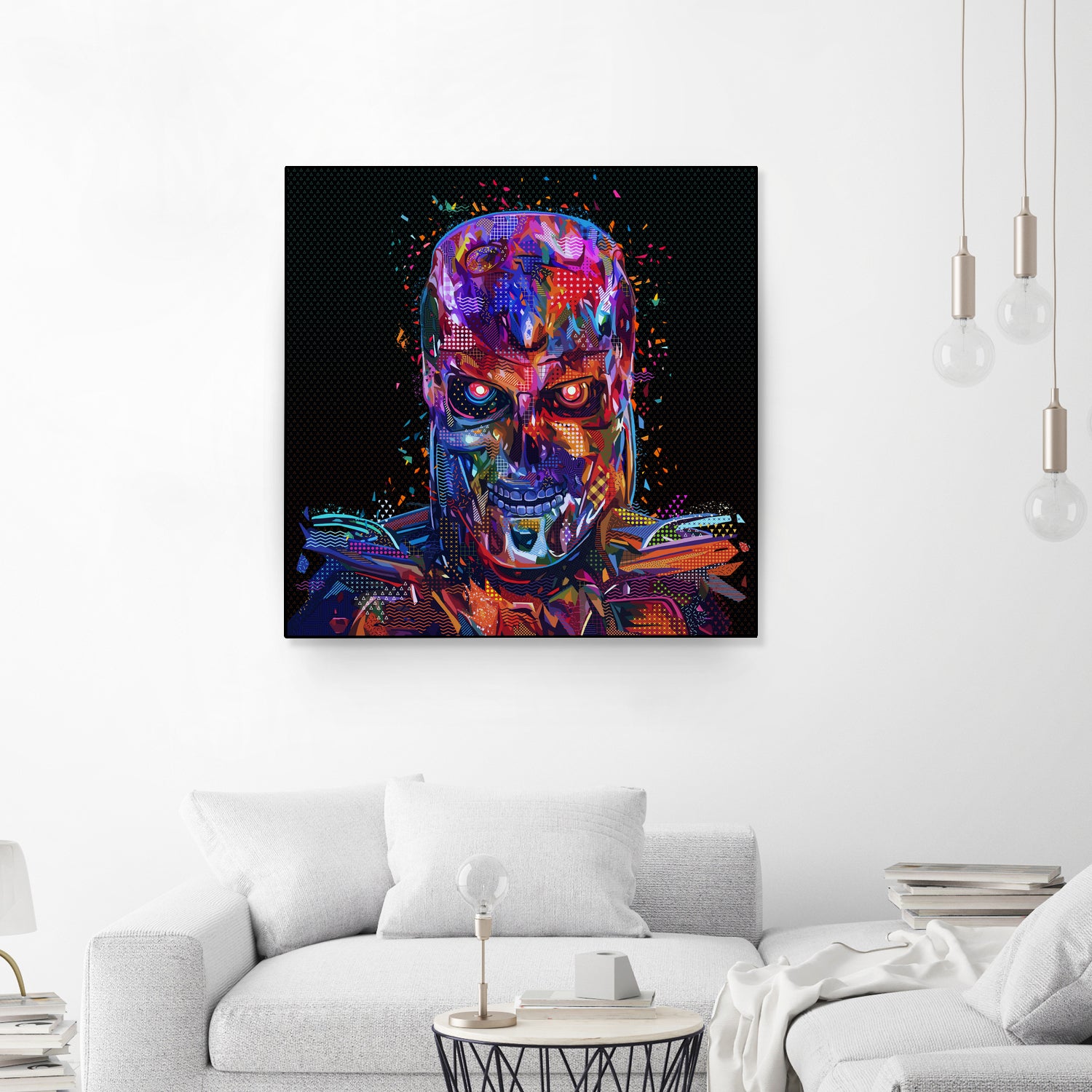 Pop Terminator by Alessandro Pautasso on GIANT ART - black digital painting