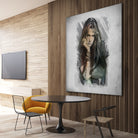 Sebastian Bach - Skid Row by Claudio Tosi on GIANT ART - blue digital painting