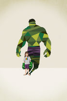 Girl Smash by Jason Ratliff on GIANT ART - green digital painting