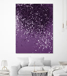 PURPLE Glitter Dream #1 #shiny #decor #art by Anita & Bella Jantz on GIANT ART - fuchsia photo manipulation