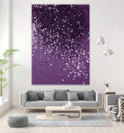 PURPLE Glitter Dream #1 #shiny #decor #art by Anita & Bella Jantz on GIANT ART - fuchsia photo manipulation