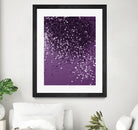 PURPLE Glitter Dream #1 #shiny #decor #art by Anita & Bella Jantz on GIANT ART - fuchsia photo manipulation