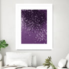 PURPLE Glitter Dream #1 #shiny #decor #art by Anita & Bella Jantz on GIANT ART - fuchsia photo manipulation