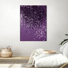 PURPLE Glitter Dream #1 #shiny #decor #art by Anita & Bella Jantz on GIANT ART - fuchsia photo manipulation