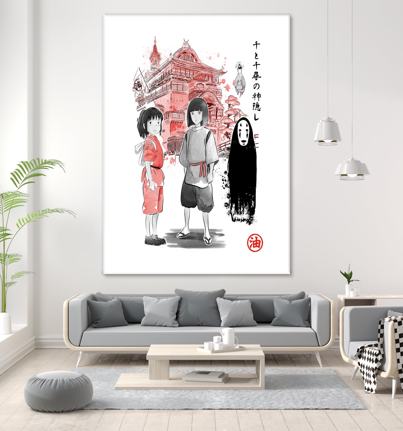 Spirited sumi-e by Antonio Camarena on GIANT ART - white digital painting