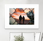 Free Love by GEN Z by Rigaud Mickaël on GIANT ART - orange photo illustration