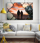 Free Love by GEN Z by Rigaud Mickaël on GIANT ART - orange photo illustration