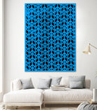 Peace Sign by OTIS PORRITT on GIANT ART - blue digital painting