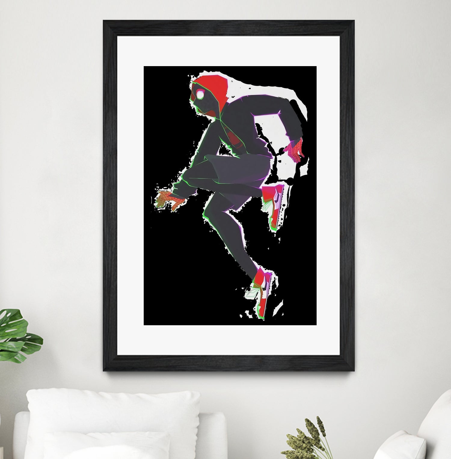 Spider Verse Miles Morales III by Randi Hidayat on GIANT ART - black cartooning