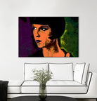 LOUISE BROOKS-2 by OTIS PORRITT on GIANT ART - orange digital painting