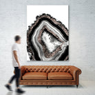 Agate Rose Gold Glitter Glam #4 #gem #decor #art by Anita & Bella Jantz on GIANT ART - gray photo illustration