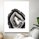 Agate Rose Gold Glitter Glam #4 #gem #decor #art by Anita & Bella Jantz on GIANT ART - gray photo illustration