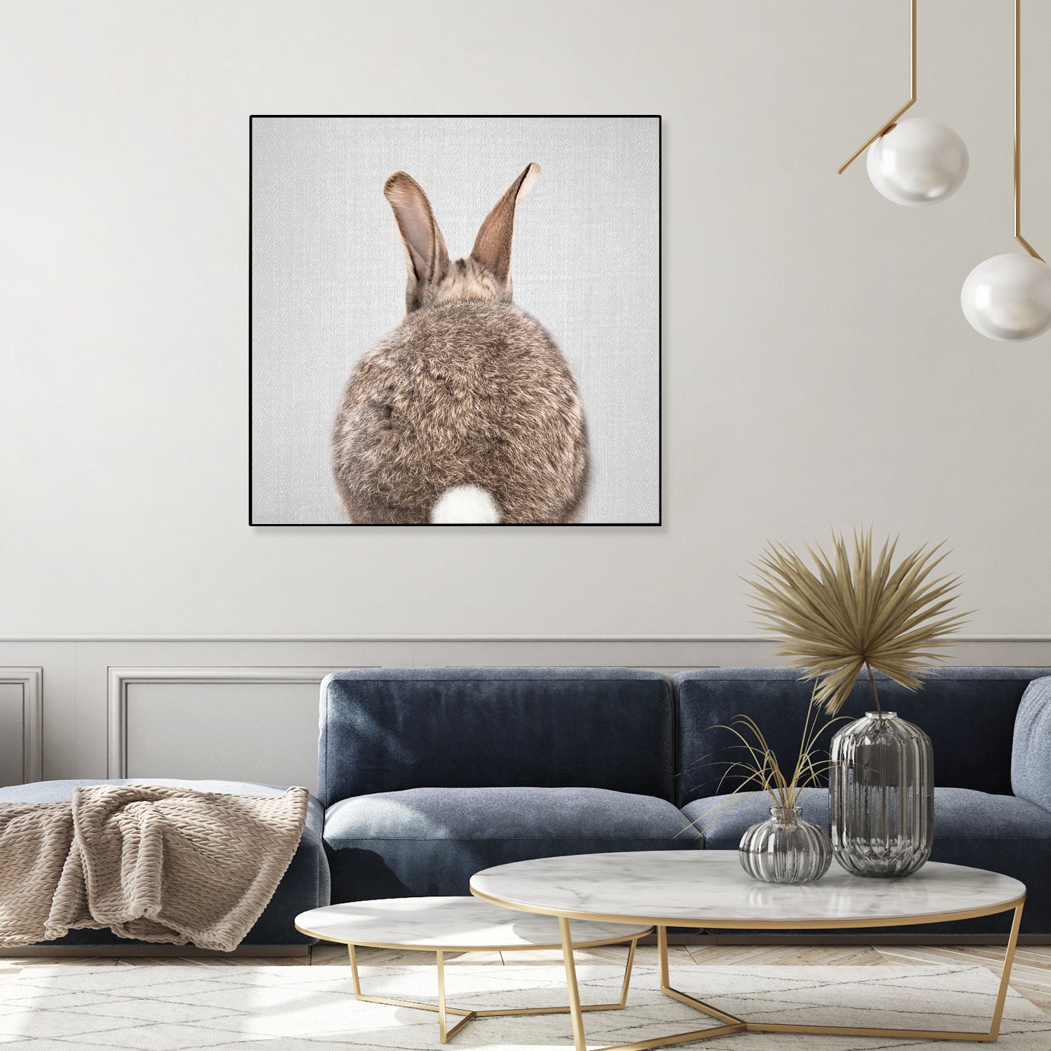 Rabbit Tail - Colorful by Gal Pittel on GIANT ART - brown photo illustration