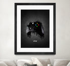 xbox joystick by Gabriel Fernando on GIANT ART - black game design