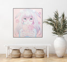 Gamer Girl 4 by Kaoru Hasegawa on GIANT ART - pink mixed media