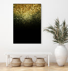 Sparkling Gold Glitter Glam #1 #shiny #decor #art by Anita & Bella Jantz on GIANT ART - yellow photo manipulation