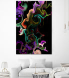 acrylic marble by Haris Kavalla on GIANT ART - black digital painting