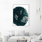 Malachite with Rose Gold Glitter #1 #shiny #gem #decor #art by Anita & Bella Jantz on GIANT ART - green photo illustration