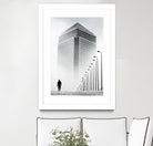 Alone In The City by GEN Z by Rigaud Mickaël on GIANT ART - gray photo illustration