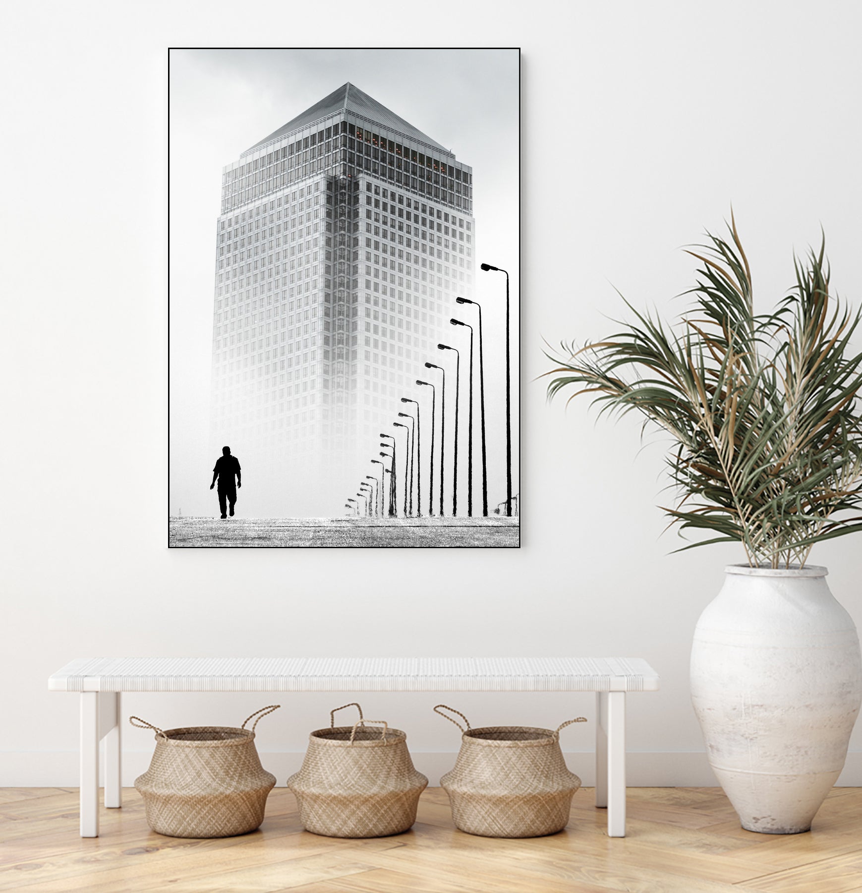 Alone In The City by GEN Z by Rigaud Mickaël on GIANT ART - gray photo illustration