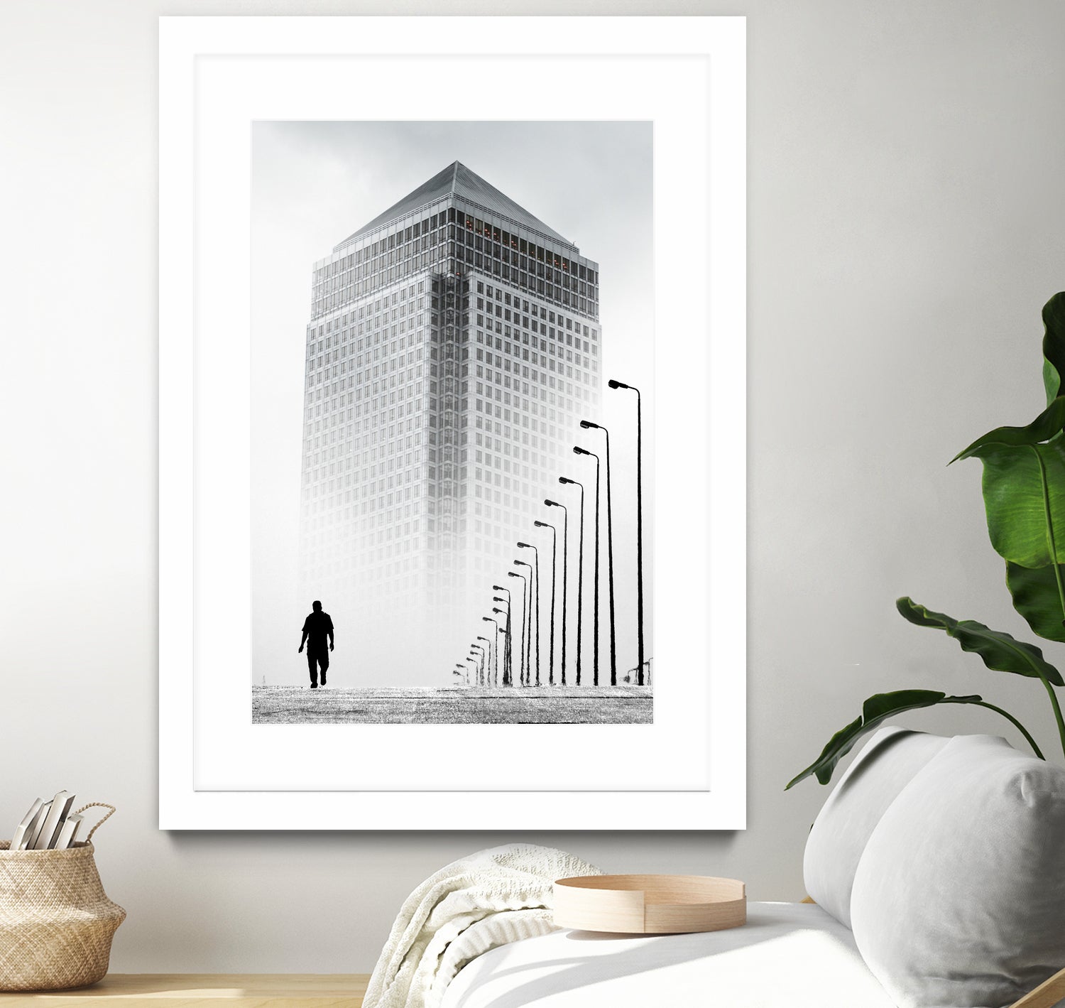 Alone In The City by GEN Z by Rigaud Mickaël on GIANT ART - gray photo illustration