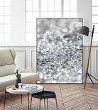 Silver Gray Lady Glitter #1 #shiny #decor #art by Anita & Bella Jantz on GIANT ART - gray photo manipulation