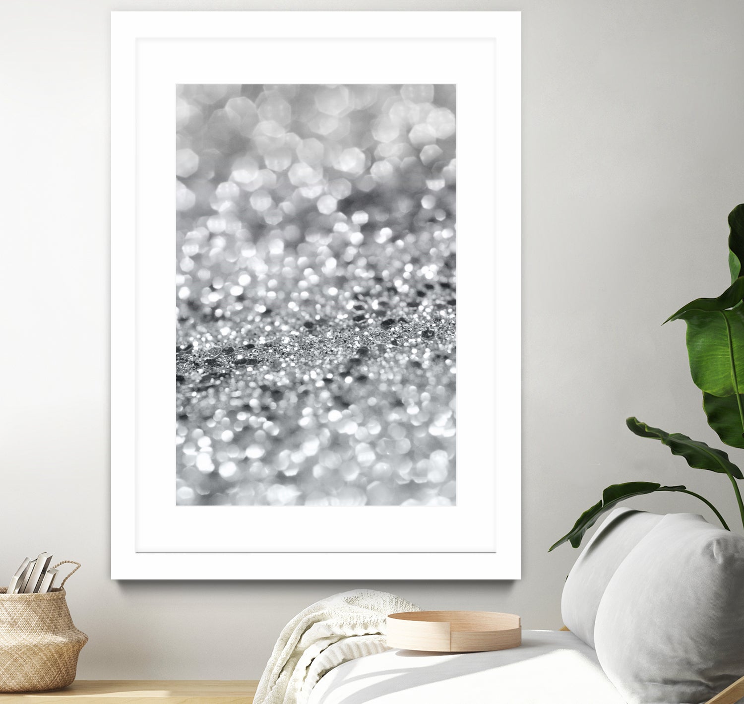 Silver Gray Lady Glitter #1 #shiny #decor #art by Anita & Bella Jantz on GIANT ART - gray photo manipulation