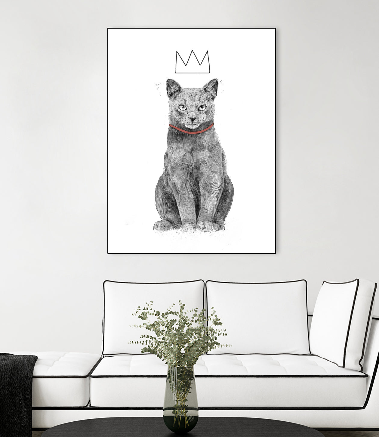 King Of Everything by Solti Balázs on GIANT ART - white digital drawing