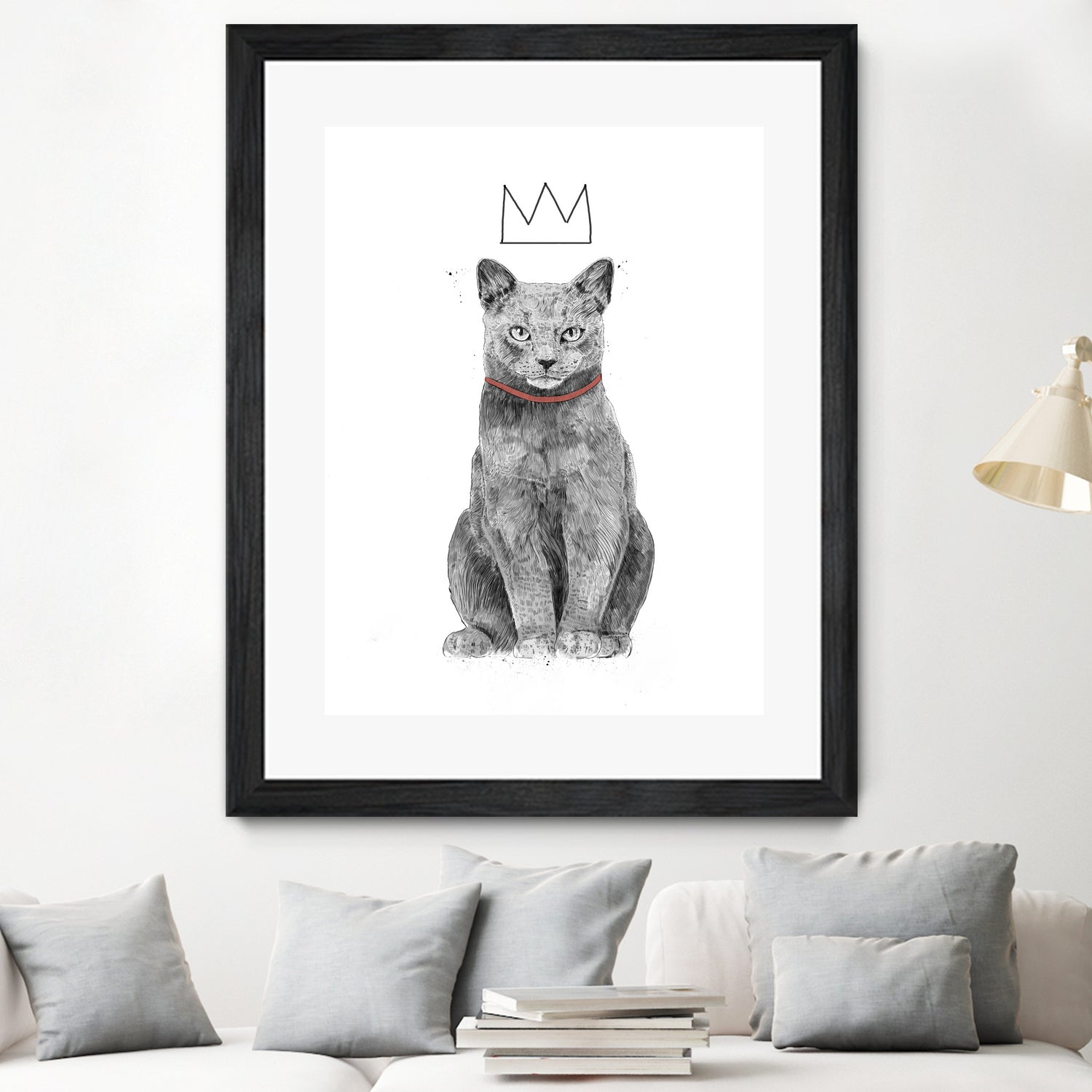 King Of Everything by Solti Balázs on GIANT ART - white digital drawing