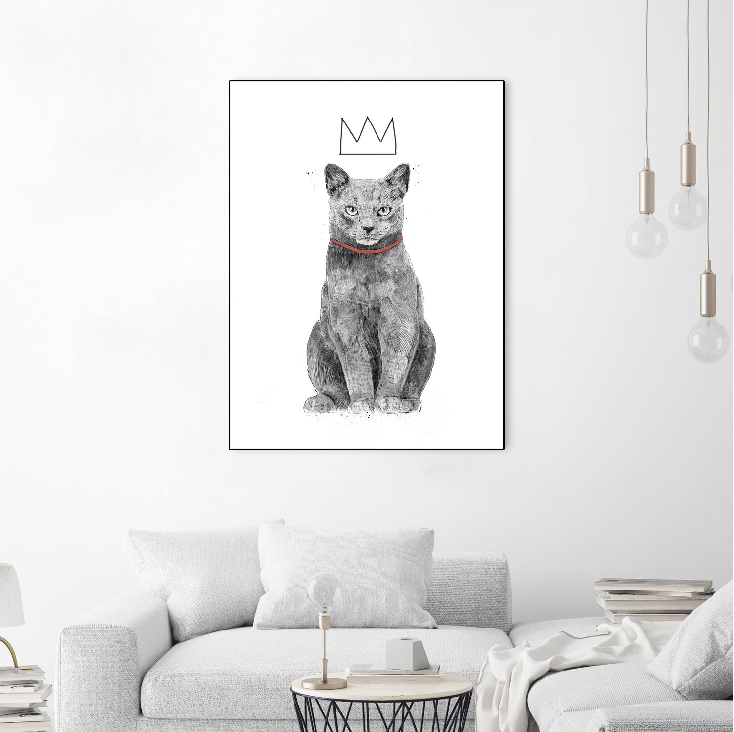 King Of Everything by Solti Balázs on GIANT ART - white digital drawing