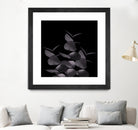 Eucalyptus Leaves Black Black #1 #foliage #decor #art by Anita & Bella Jantz on GIANT ART - black photo illustration