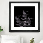 Eucalyptus Leaves Black Black #1 #foliage #decor #art by Anita & Bella Jantz on GIANT ART - black photo illustration