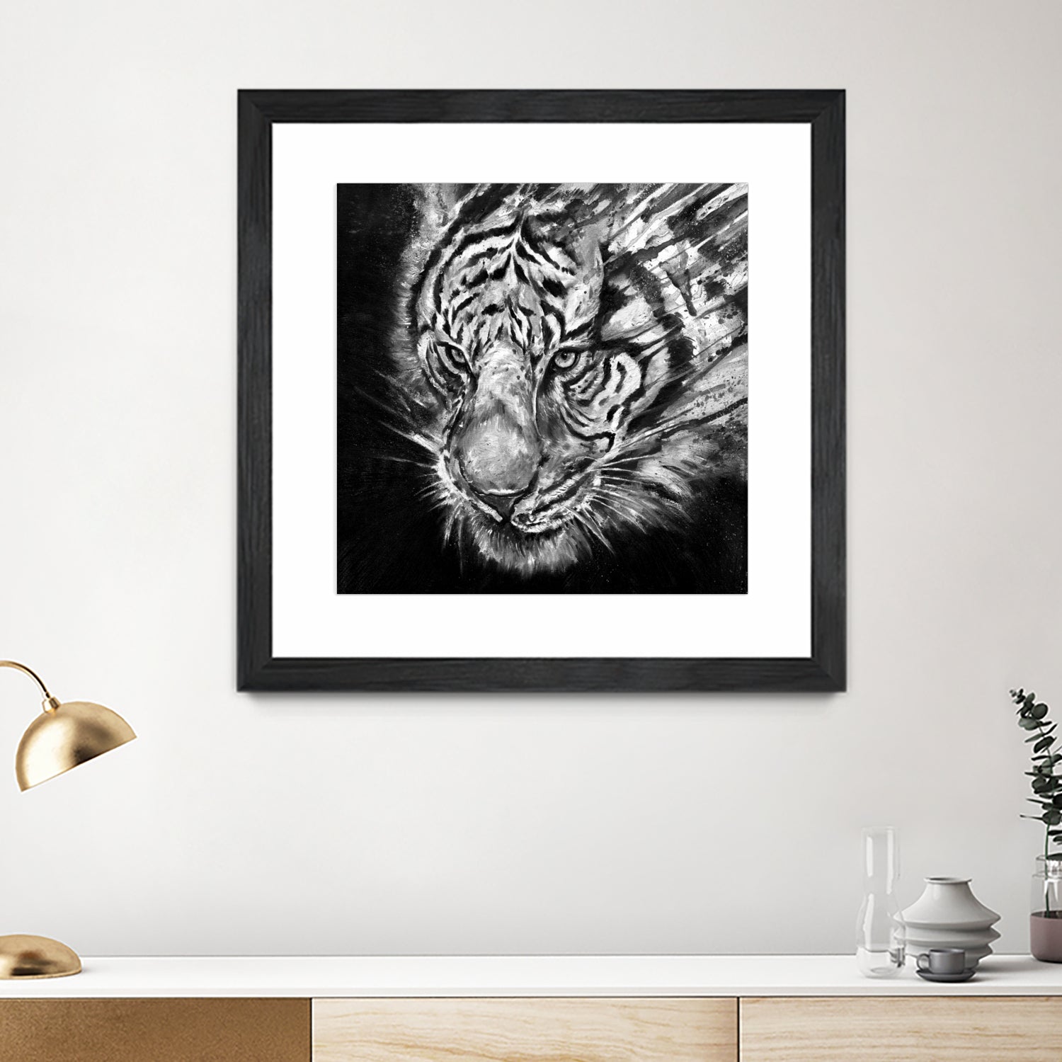 Nightstalker B&W by Marc Allante on GIANT ART - white photo illustration