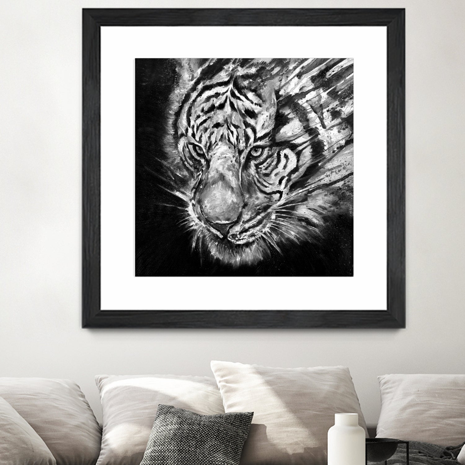 Nightstalker B&W by Marc Allante on GIANT ART - white photo illustration