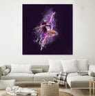 Dancer by Claudio Tosi on GIANT ART - fuchsia digital painting