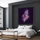 Dancer by Claudio Tosi on GIANT ART - fuchsia digital painting