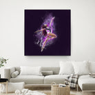 Dancer by Claudio Tosi on GIANT ART - fuchsia digital painting