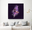 Dancer by Claudio Tosi on GIANT ART - fuchsia digital painting