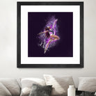 Dancer by Claudio Tosi on GIANT ART - fuchsia digital painting