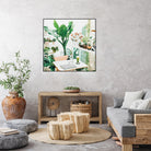 Junglow, Urban Jungle Botanical Home decor, Tropical Plants by Uma Gokhale on GIANT ART - green digital painting