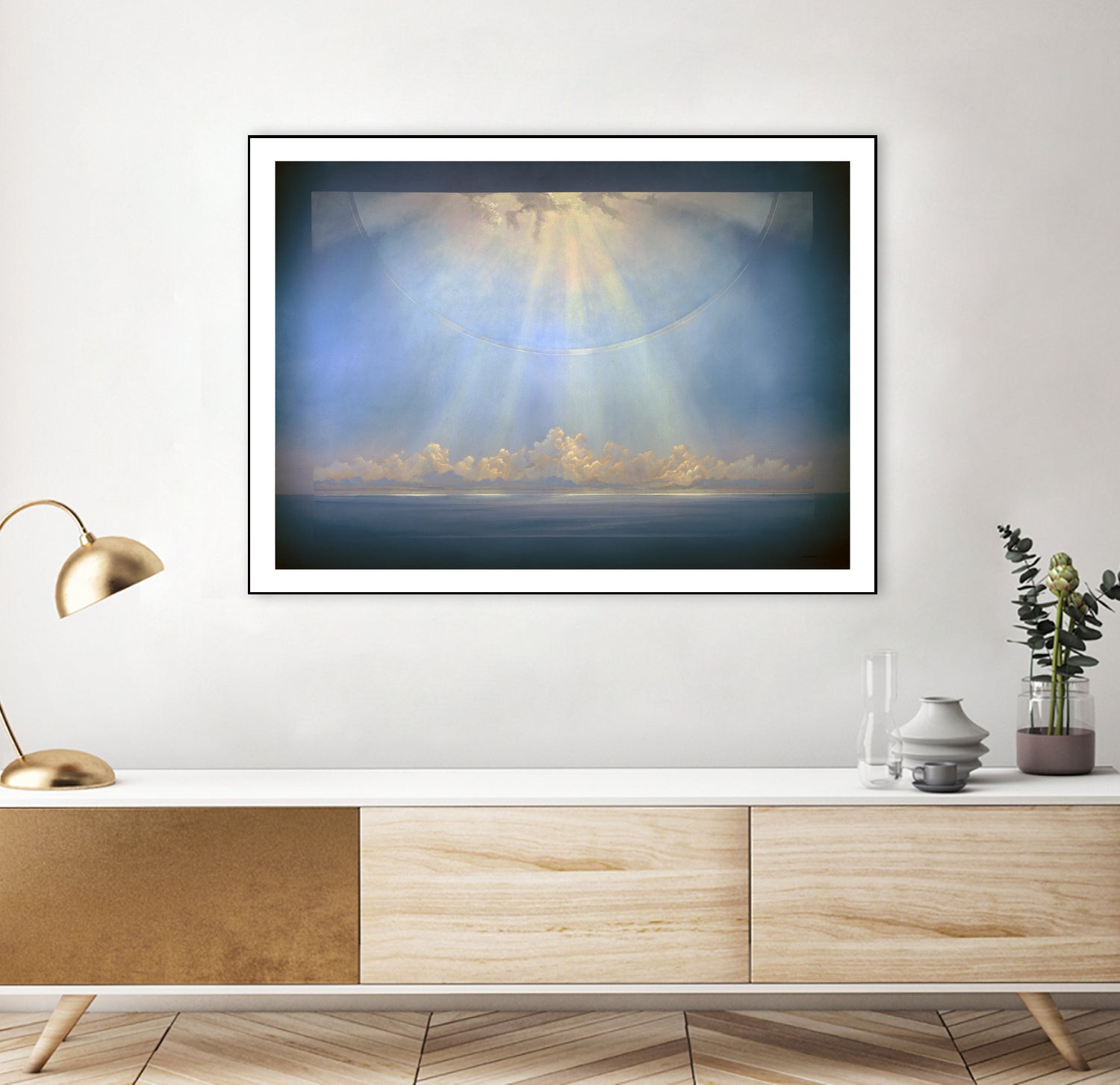 Sunburst by Robert Singleton on GIANT ART - yellow vector illustration