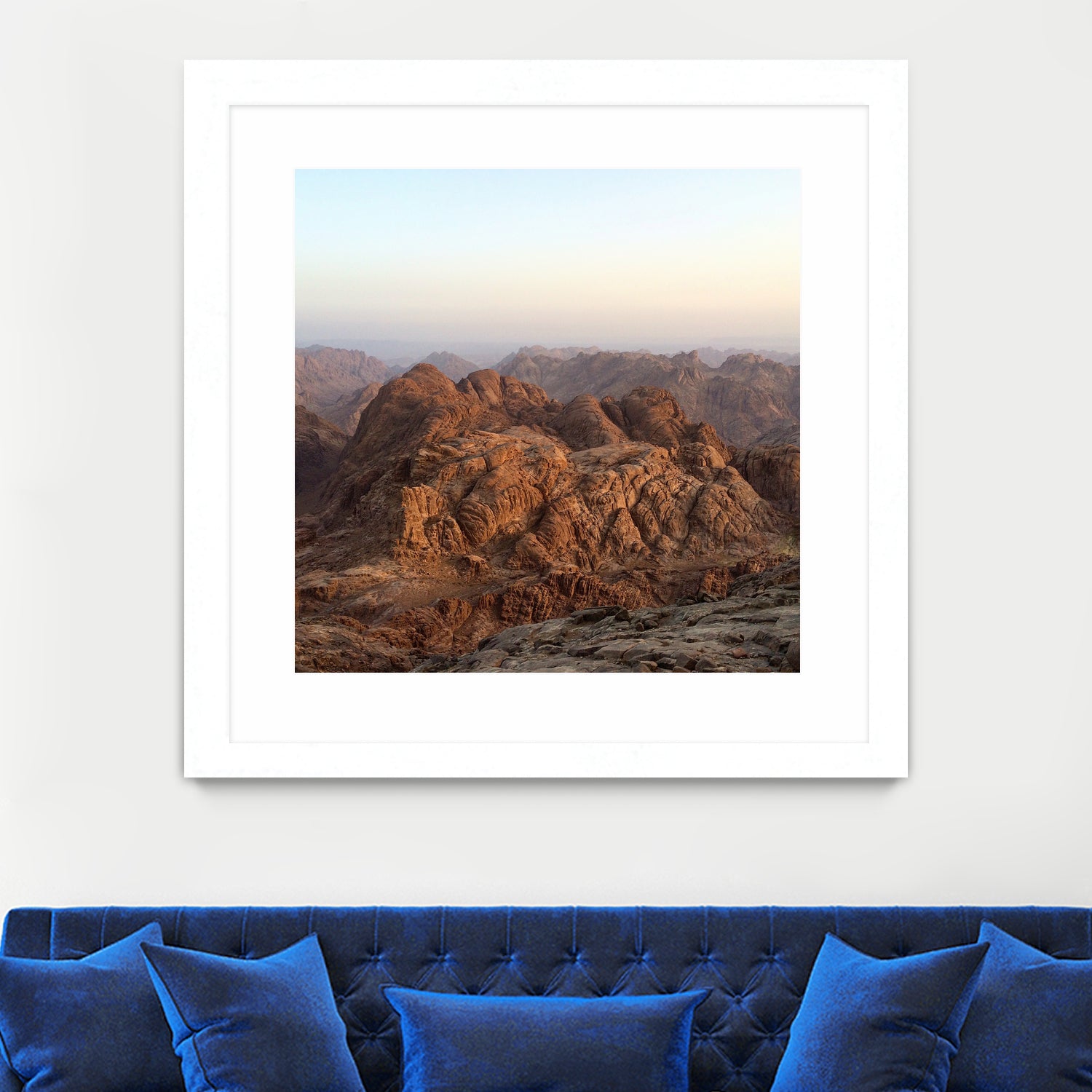 The Sinai Mountains by Mikhail Zhirnov on GIANT ART - brown photo illustration