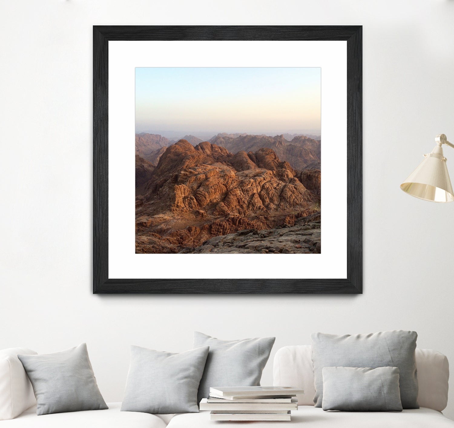 The Sinai Mountains by Mikhail Zhirnov on GIANT ART - brown photo illustration