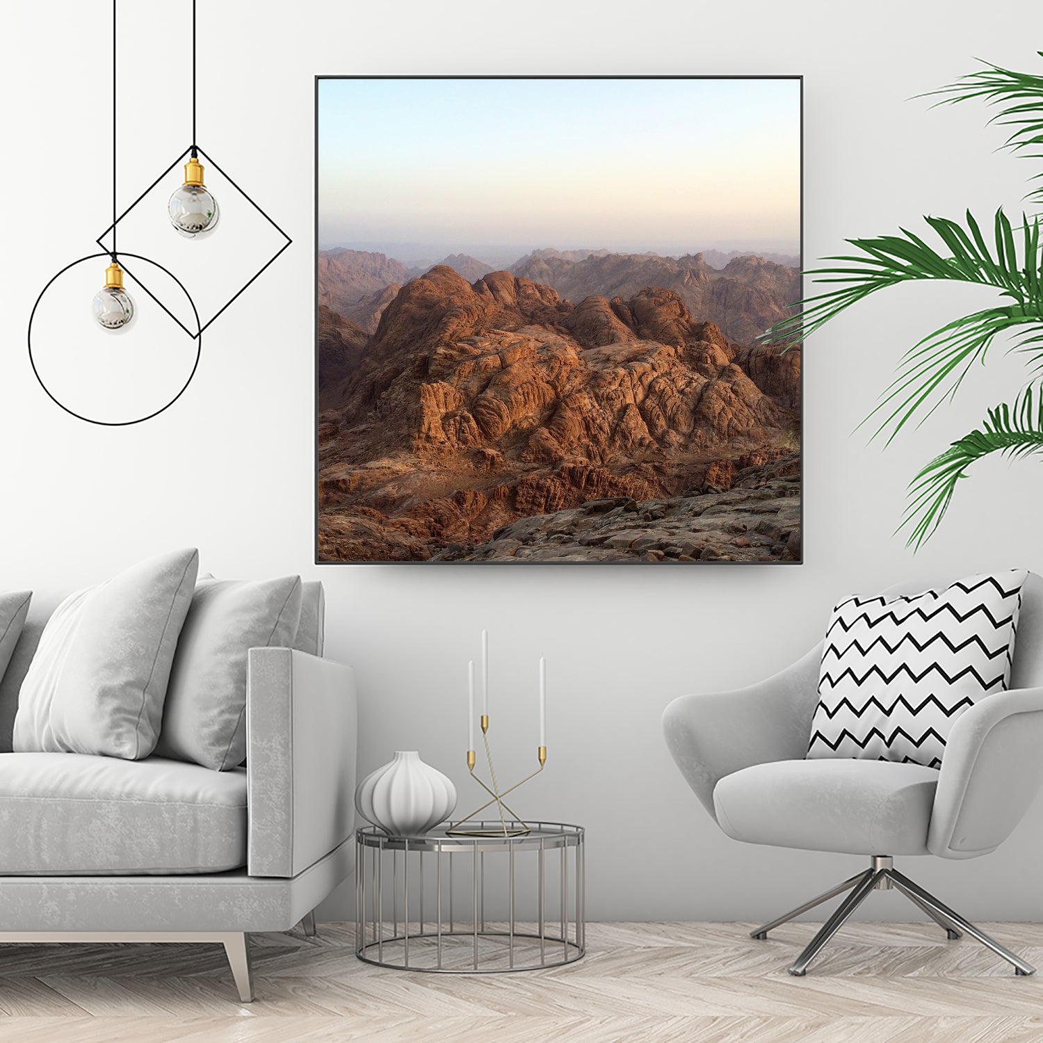 The Sinai Mountains by Mikhail Zhirnov on GIANT ART - brown photo illustration