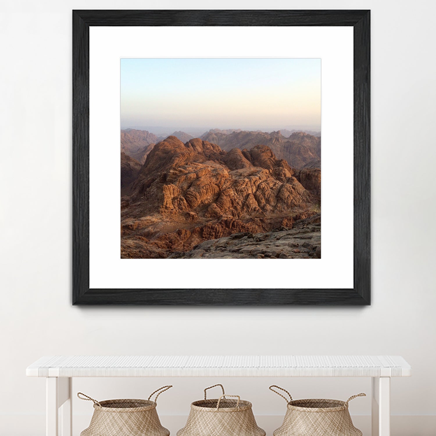 The Sinai Mountains by Mikhail Zhirnov on GIANT ART - brown photo illustration