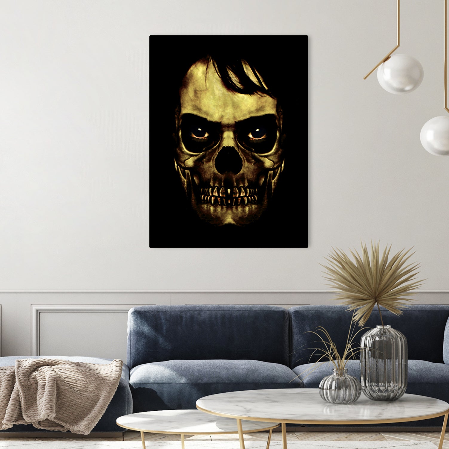 Angry Skull Monster Poster by Daniel Ferreira-Leites on GIANT ART - black photo manipulation