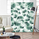 Tropical Green Palms Pattern #1 #tropical #decor #art by Anita & Bella Jantz on GIANT ART - green photo illustration