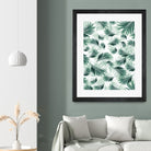 Tropical Green Palms Pattern #1 #tropical #decor #art by Anita & Bella Jantz on GIANT ART - green photo illustration