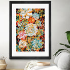 Floral Desert by Lisa Raymond on GIANT ART - orange digital painting