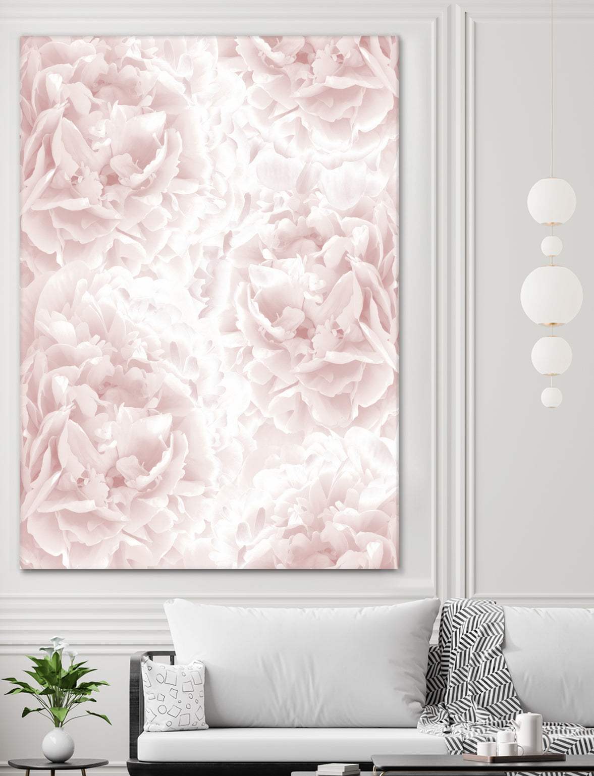 Blush Rose Peonies Dream #1 #floral #decor #art by Anita & Bella Jantz on GIANT ART - pink photo illustration